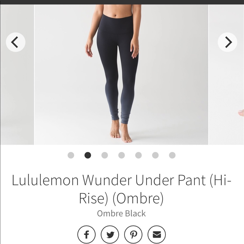 Lululemon wunder unders